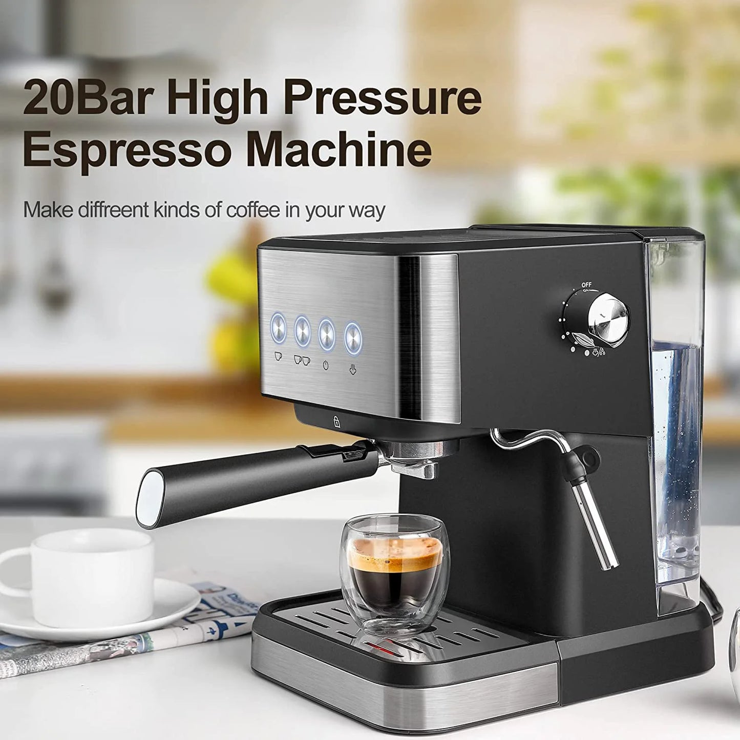 Italian Semi-automatic Coffee Machine