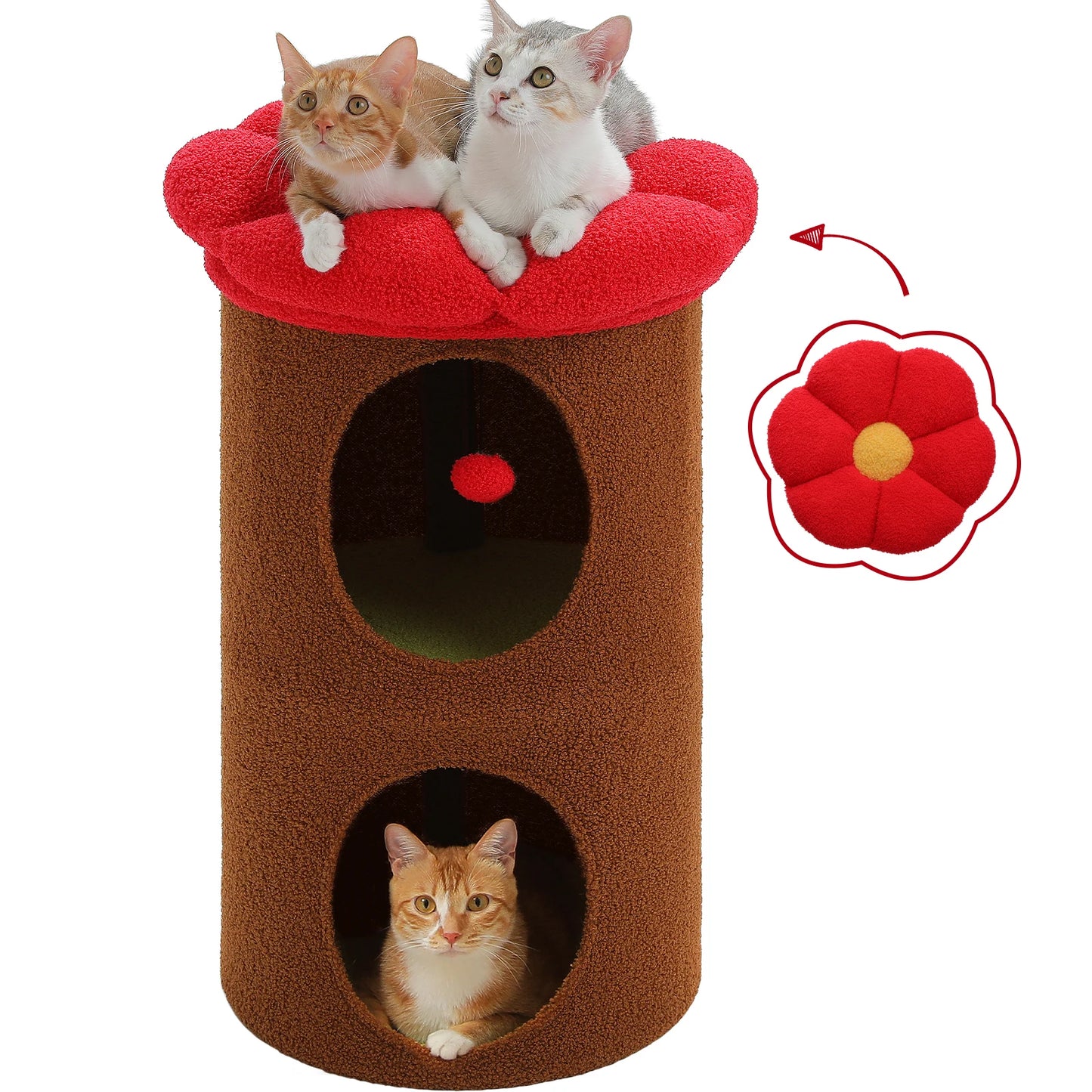 2-Storey Cat Beds for Indoor Cats
