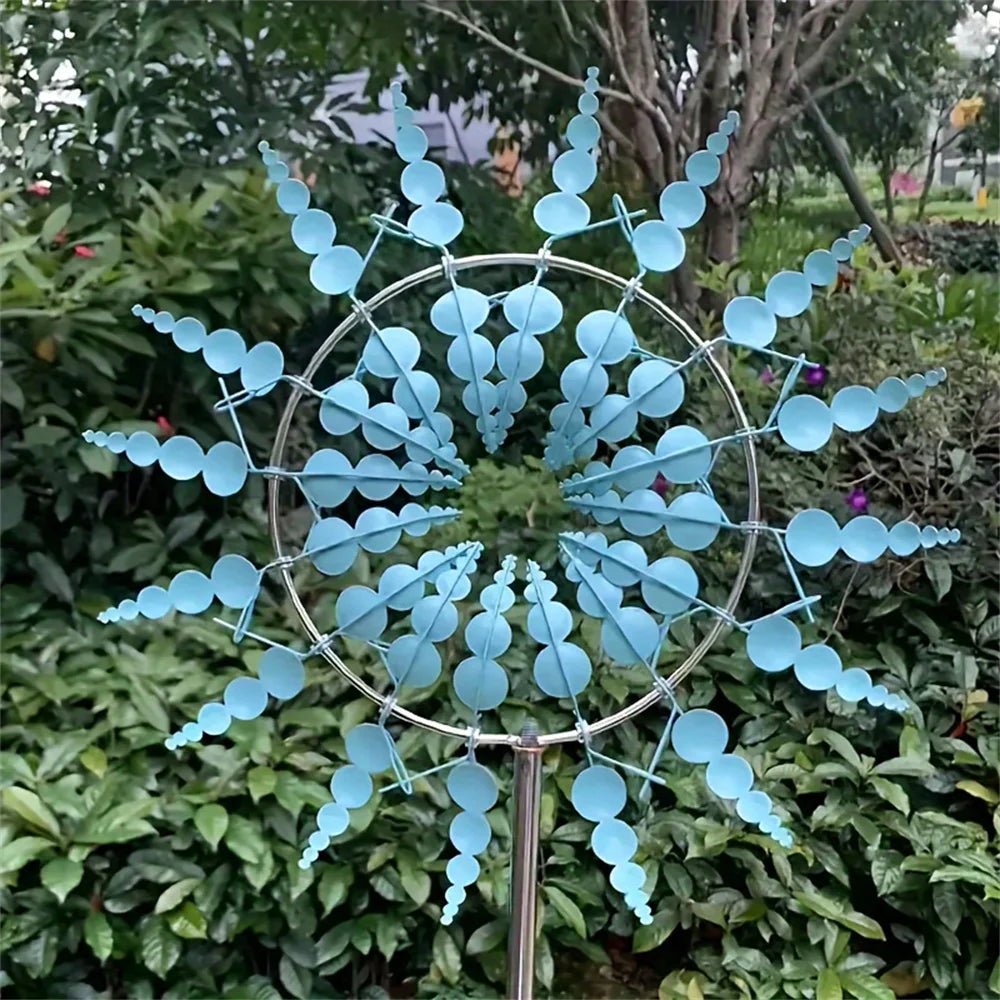 Magical 3D Metal Outdoor Windmill Spinners