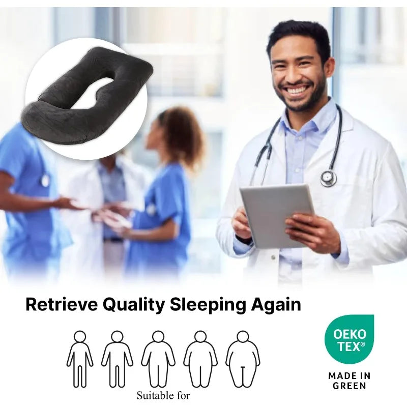 Pregnancy Pillow, Full Body 57 Inch Maternity Pillow