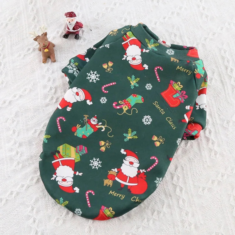 Christmas - Dog Clothes Winter Pet Clothing Sweater