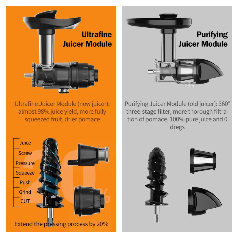 High Quality Slow Masticating Juicer Machine S