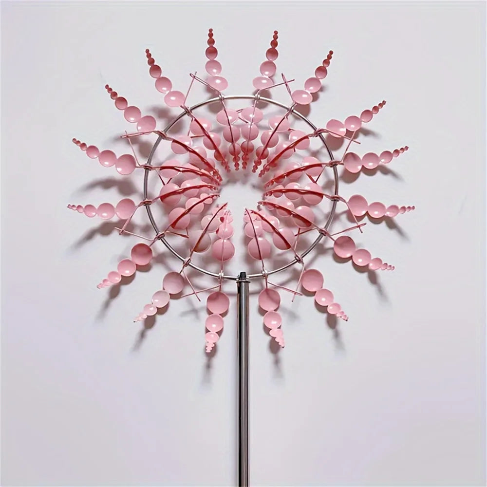 Magical 3D Metal Outdoor Windmill Spinners