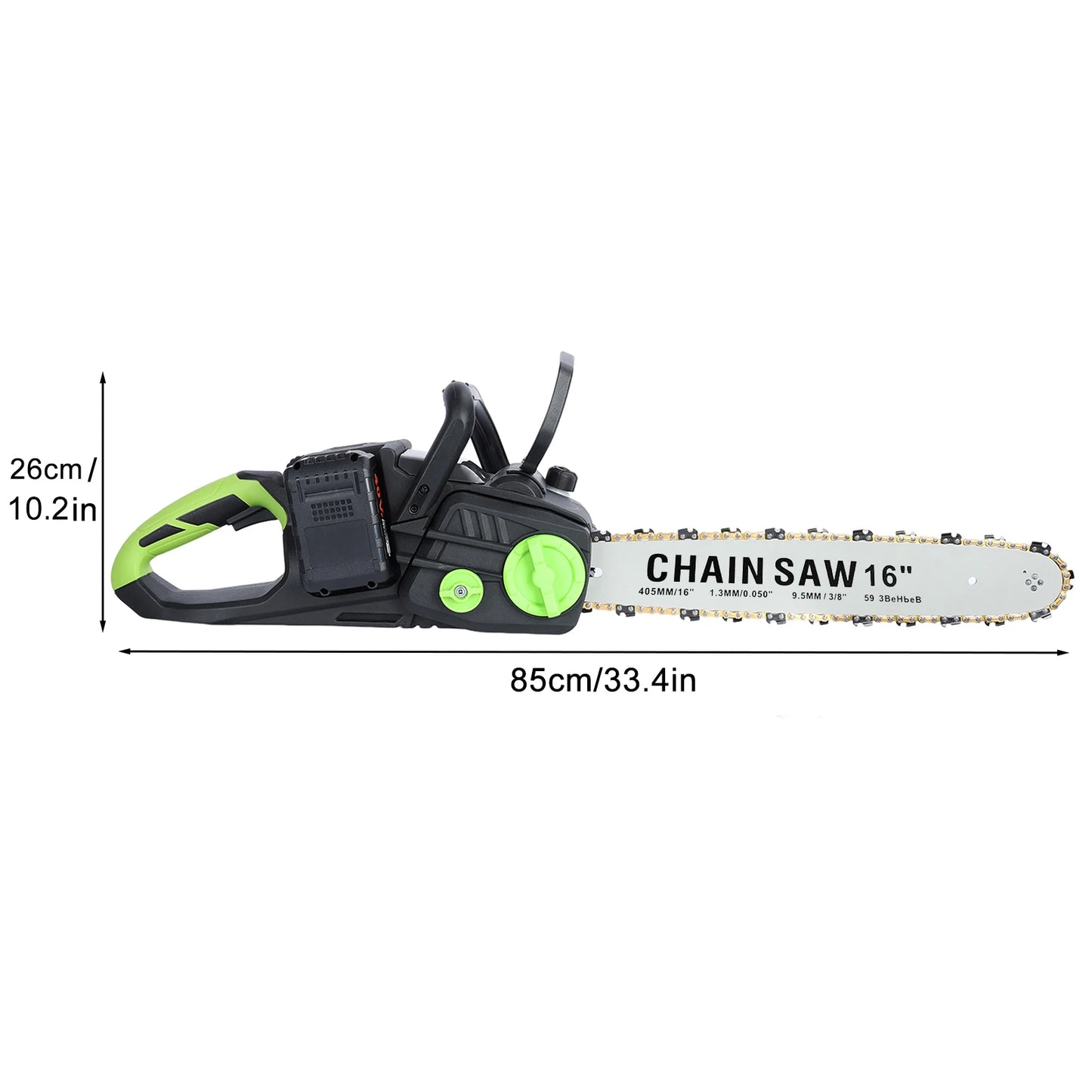 Electric 16 Inch Cordless Chainsaw