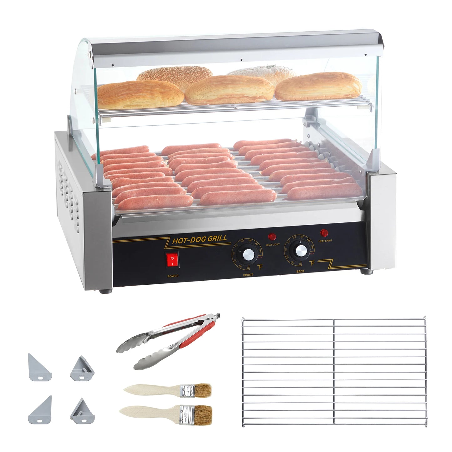 VEVOR Commercial Hot Dog Roller