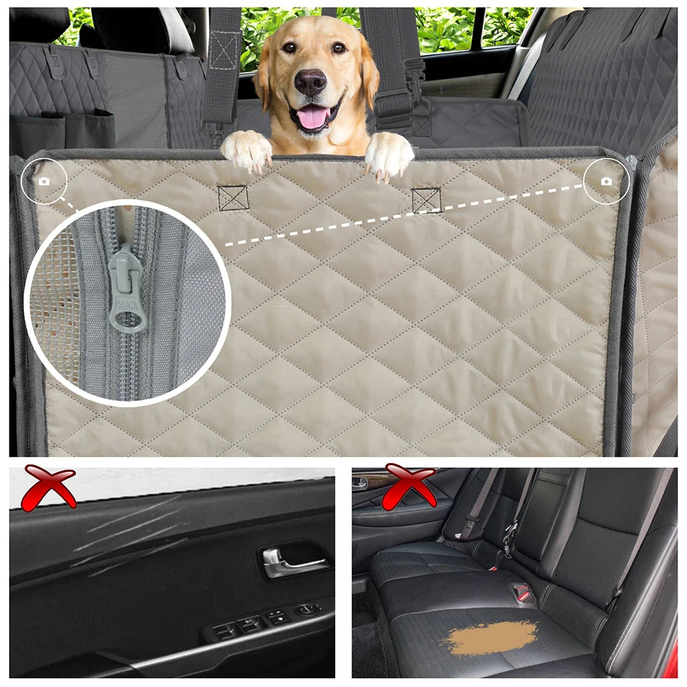 PETRAVEL Dog Waterproof Car Seat Hammock