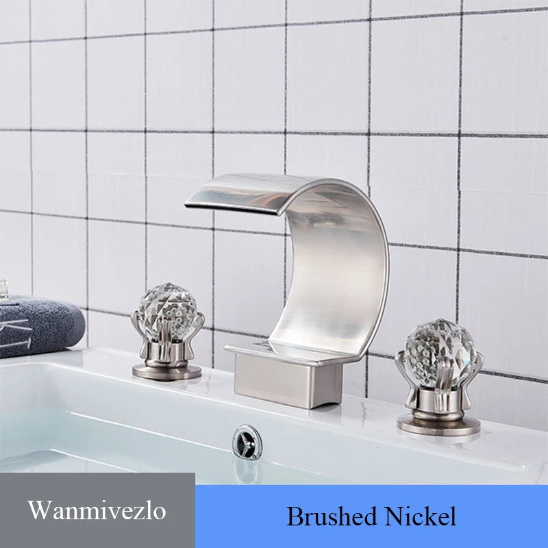 Wanmivezlo Waterfall Bathroom Basin Faucet