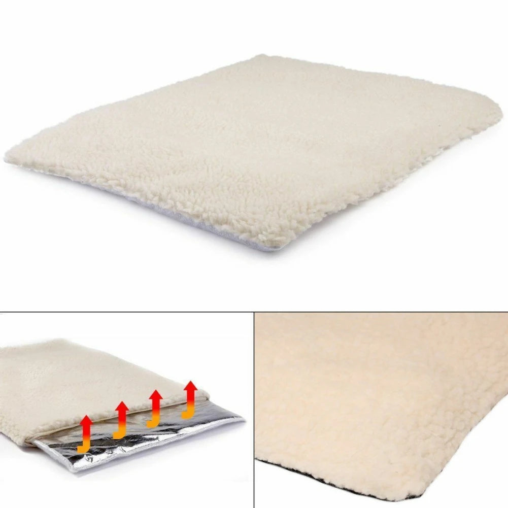 Dog Mat Pad Self-Heating Rug Thermal Washable Mat Bed