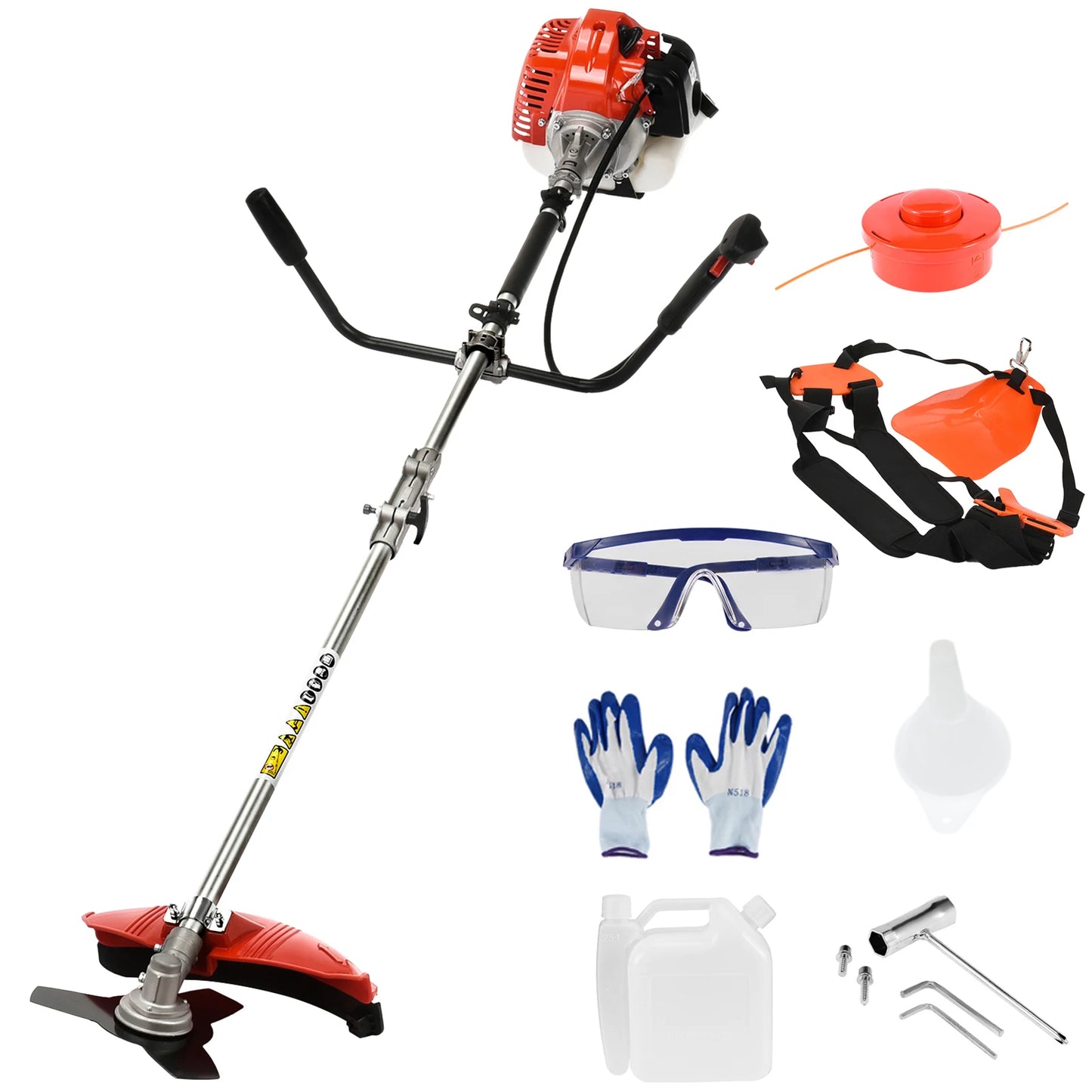 52cc 2-Cycle Gas Powered PowerSmart Weed Wacker