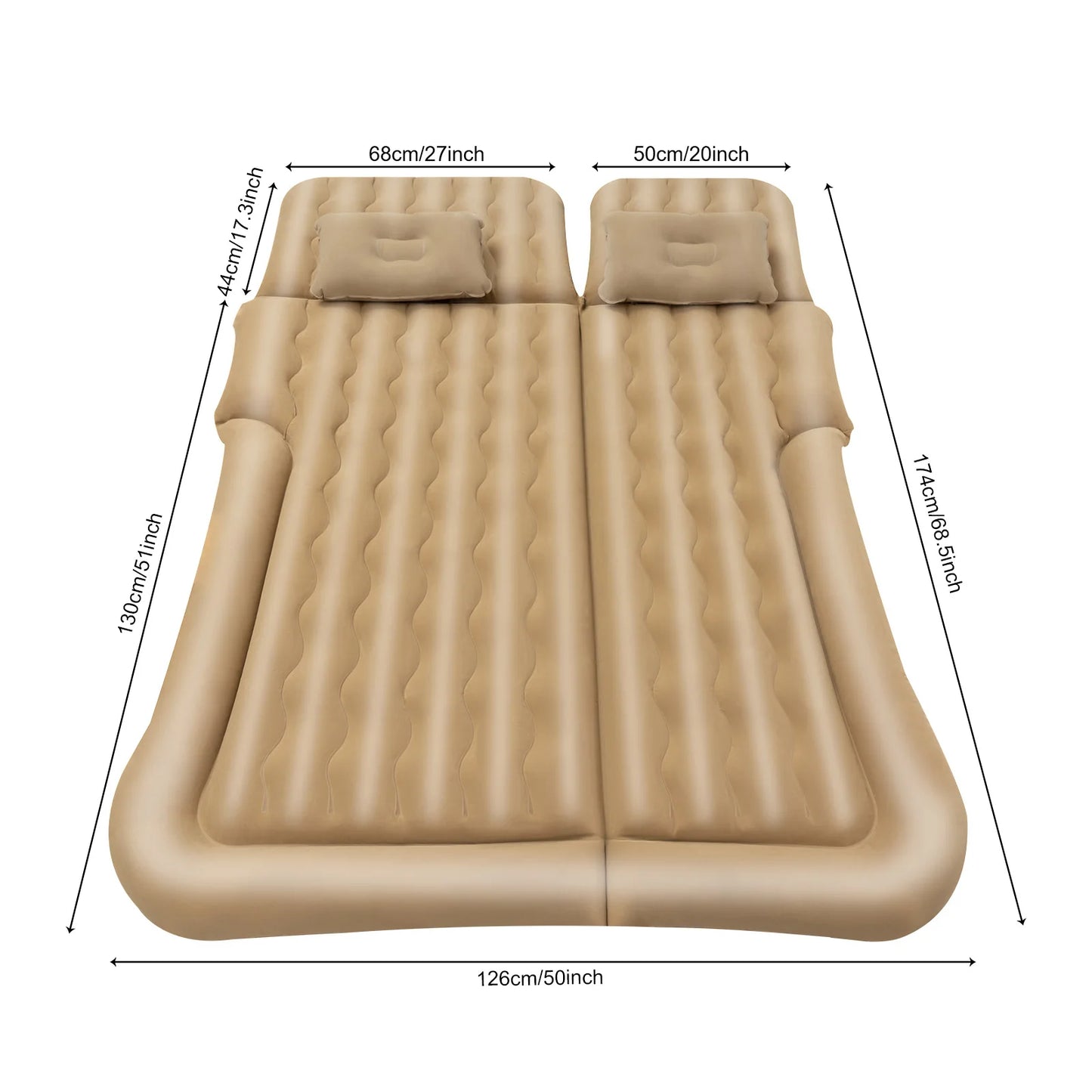 Hign Concerned SUV Air Mattress With Pump For Travel