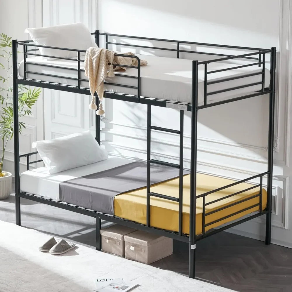 Bunk Bed Over Twin for Kids