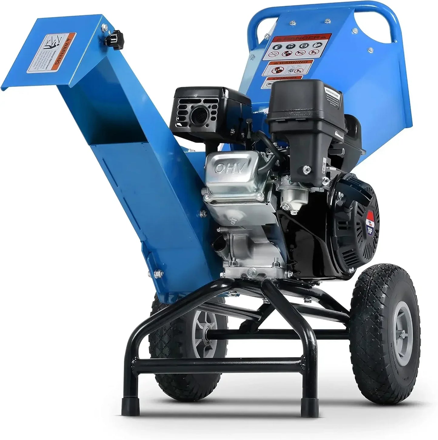 Wood Chipper Heavy Duty, 7 HP Gas Powered