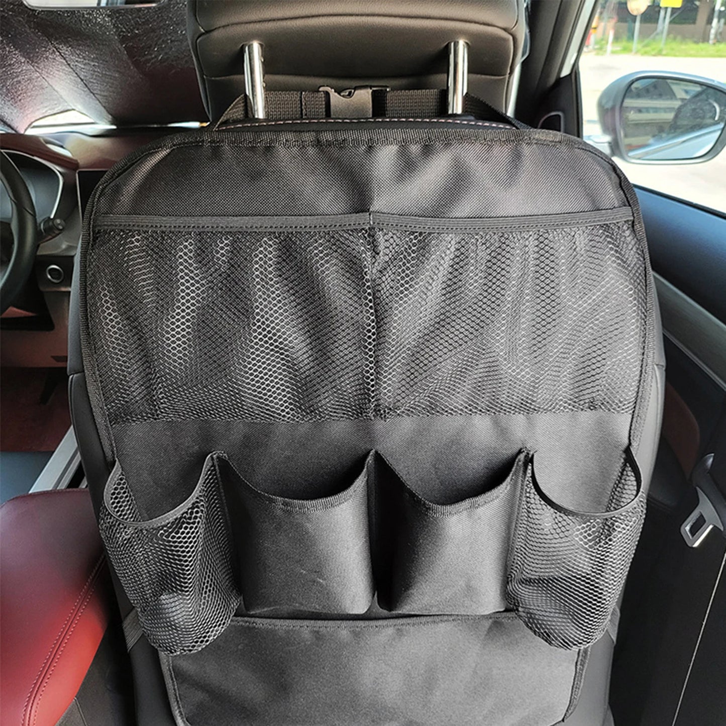 Multi-Pocket Car Organizer Bag Auto Back Seat Hanging