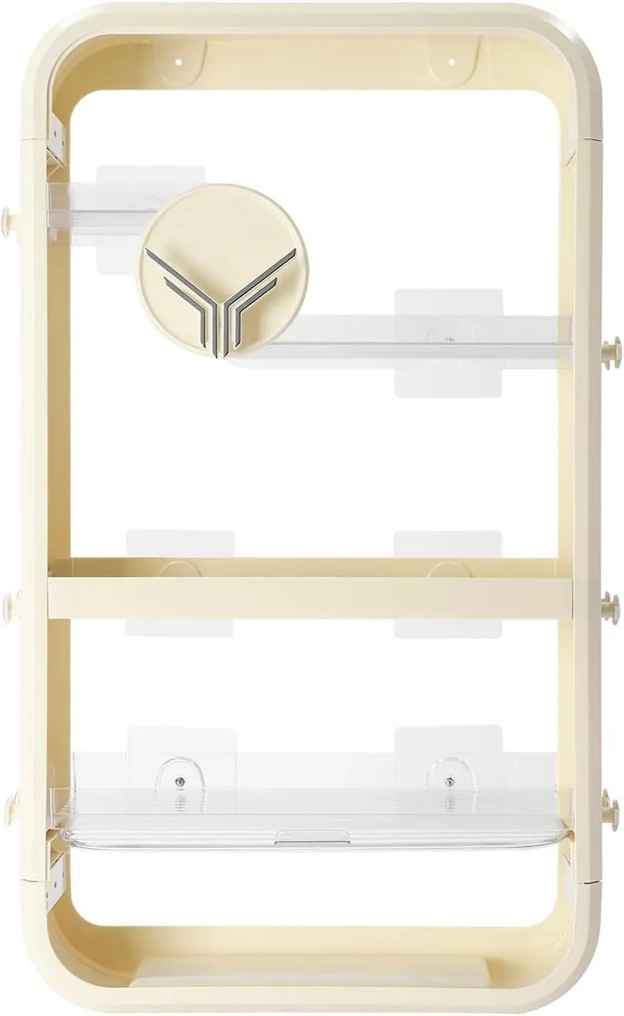 Wall Mount Makeup Organizer