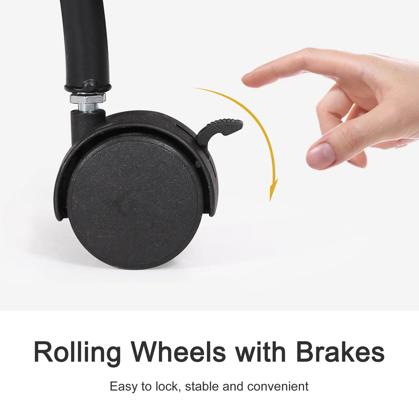 4 Layer 6 Pots Plant Stand Shelf 4-Wheel Free Moving