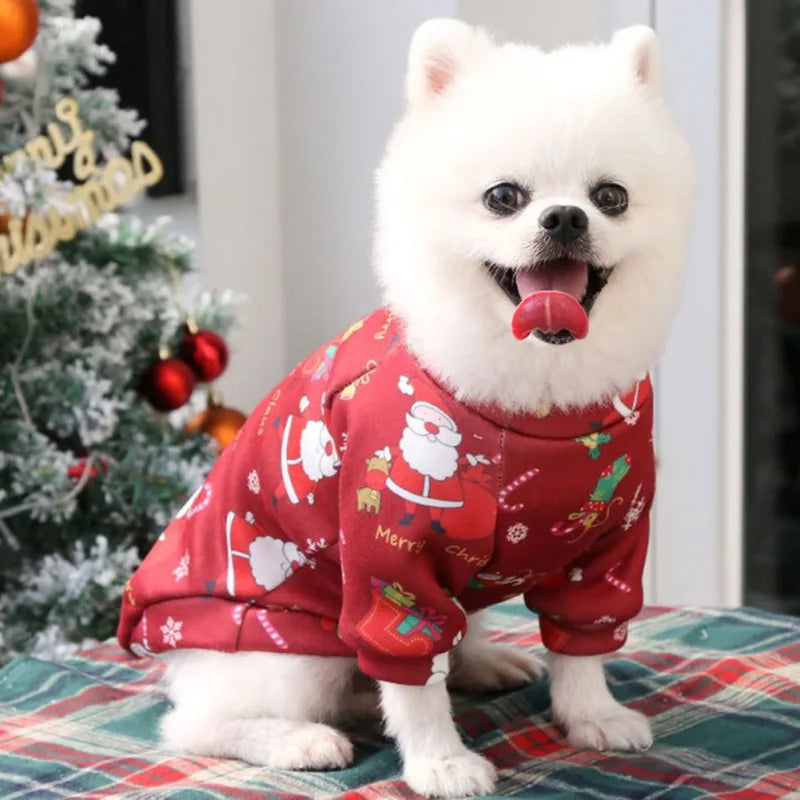 Christmas - Dog Clothes Winter Pet Clothing Sweater