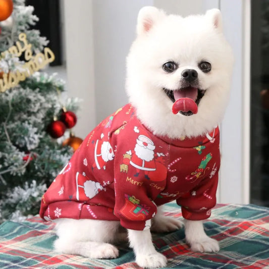 Christmas - Dog Clothes Winter Pet Clothing Sweater