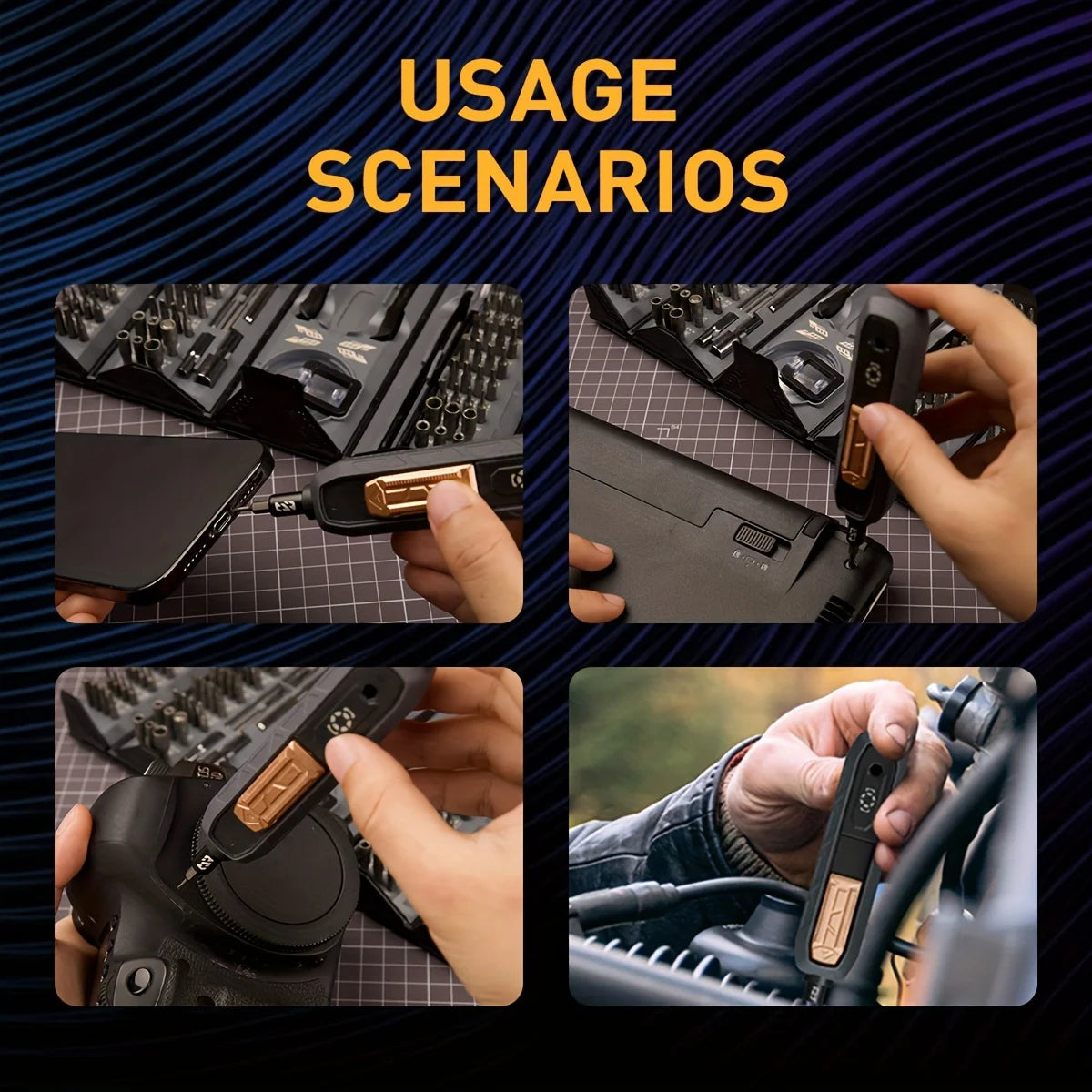 JAKEMY 180In1 Precision Cordless Screwdriver Set