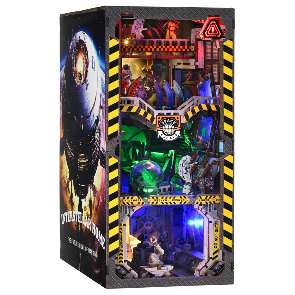 Book Nook Kit Magic House DIY Wooden Puzzle