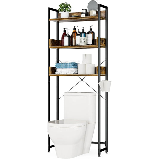 OverThe-Toilet Storage 3Tier Bathroom Organizer Shelf