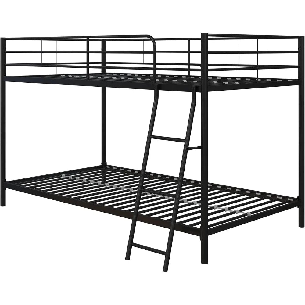 Junior Twin over Twin Bunk Bed, Space-Saving Design