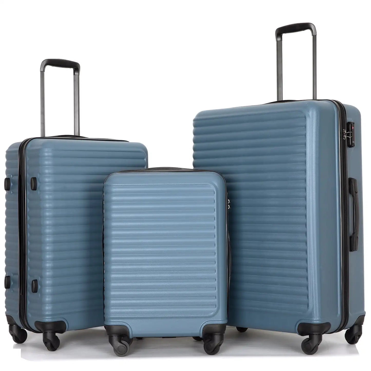 Travelhouse 3 Piece Hardside Luggage Set
