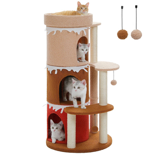 Cat Tower House with Large Top Perch