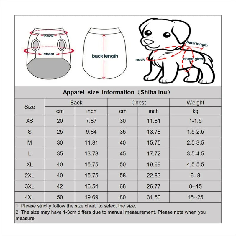 Christmas - Dog Clothes Winter Pet Clothing Sweater