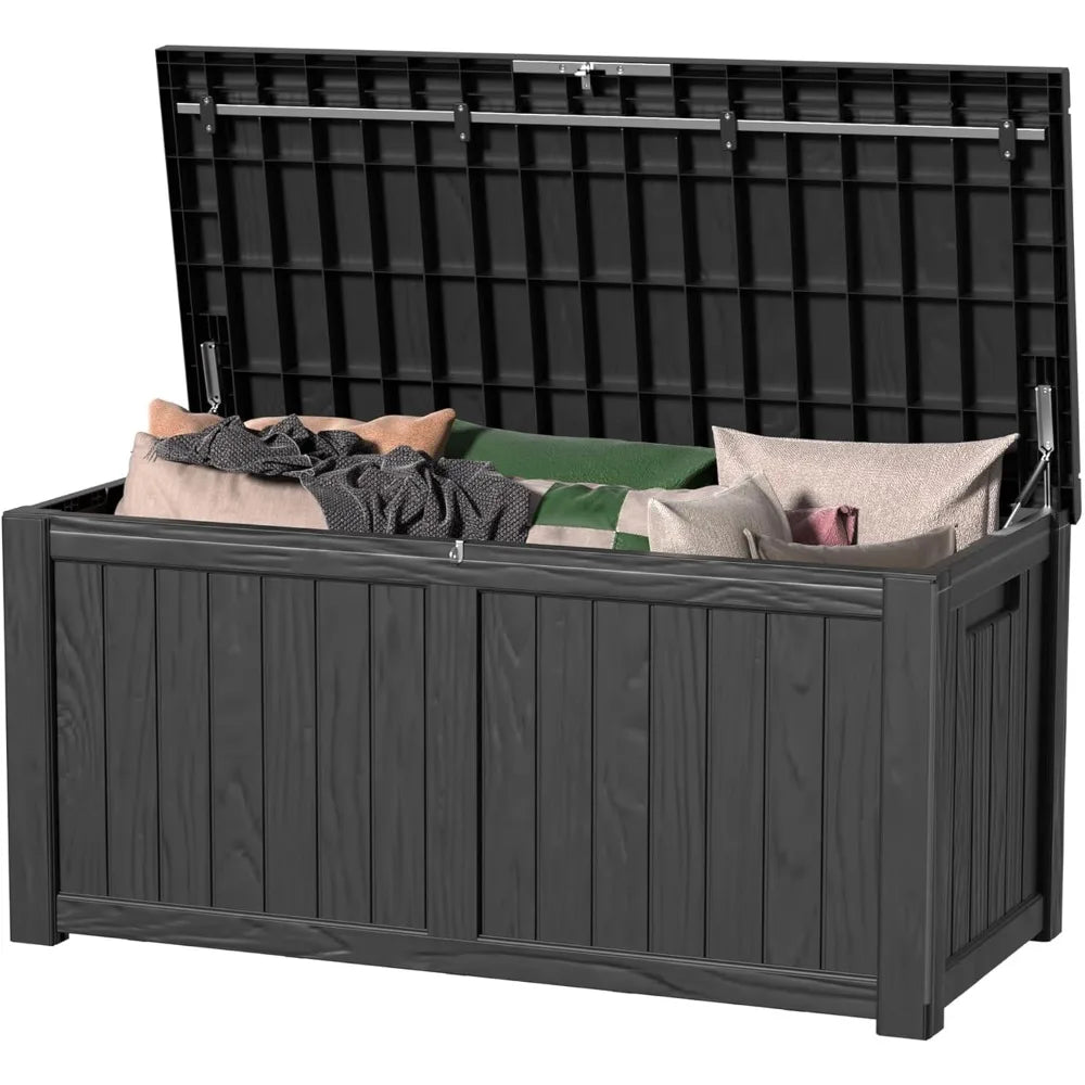 120 Gallon Waterproof Outdoor Storage Box