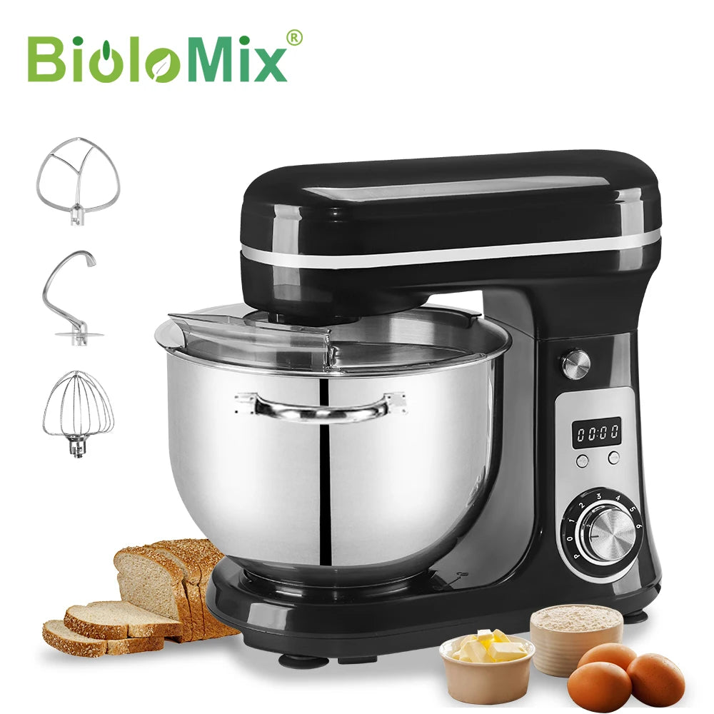 Biolomix Kitchen Stand Mixer And Blender 6 Speed 1200W