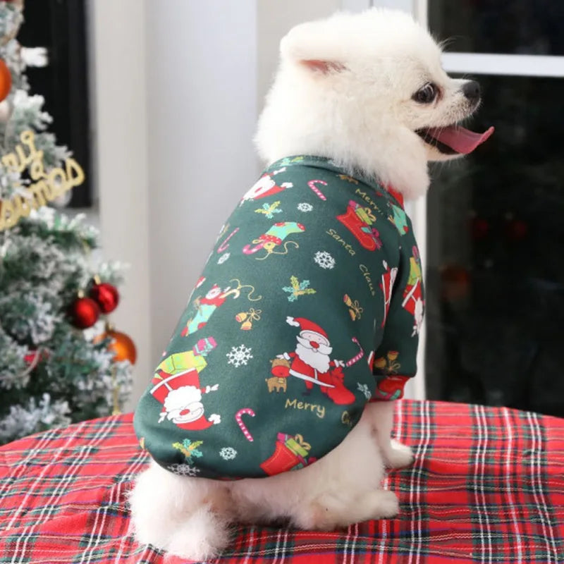Christmas - Dog Clothes Winter Pet Clothing Sweater