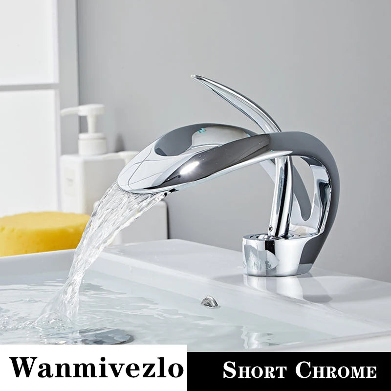 Waterfall Bathroom Basin Faucet