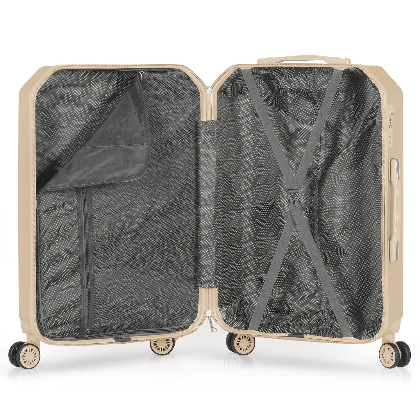 Luggage 5Pieces Hard Shell Suitcase Set