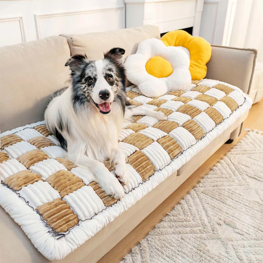Pet Bed/Mat Warm Scratchable Blanket Anti-slip Washable