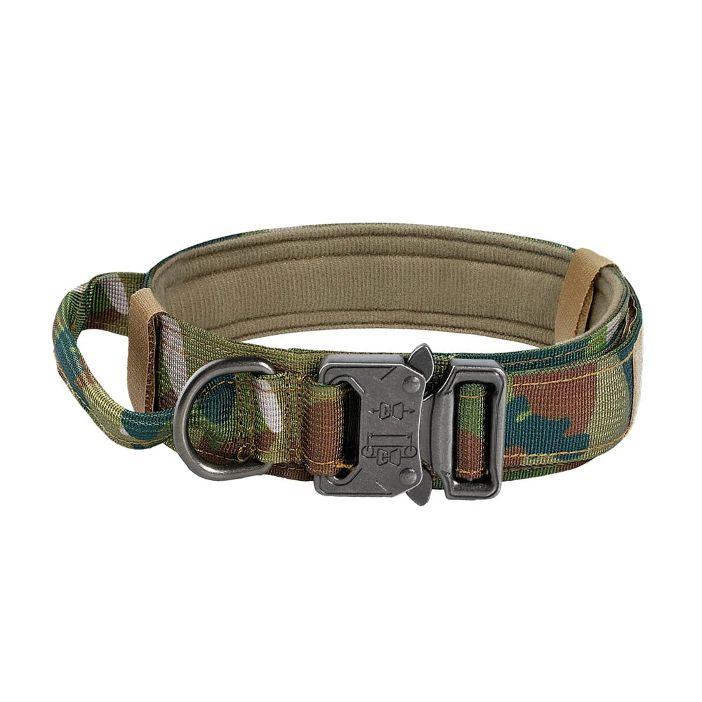 Dog Training Collar Adjustable Tactical Dog Collar And Leash Set