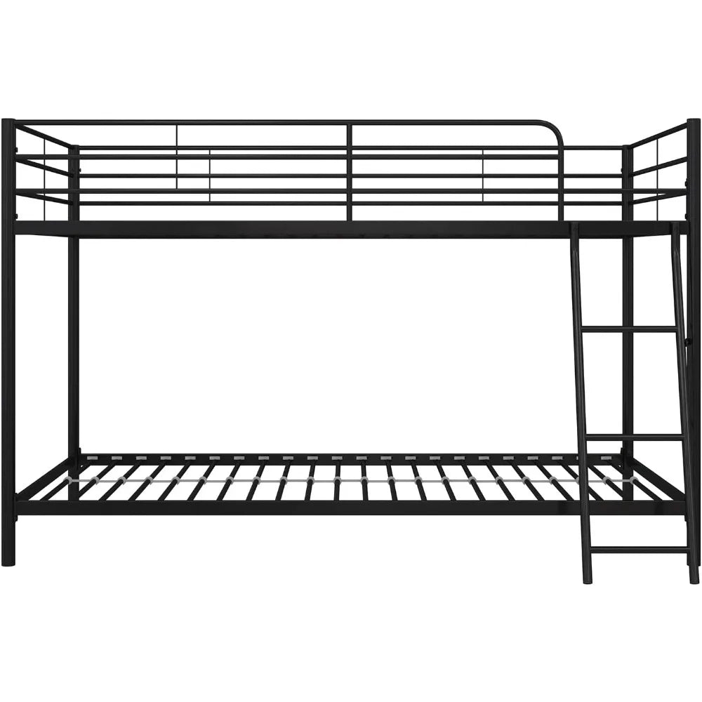 Junior Twin over Twin Bunk Bed, Space-Saving Design