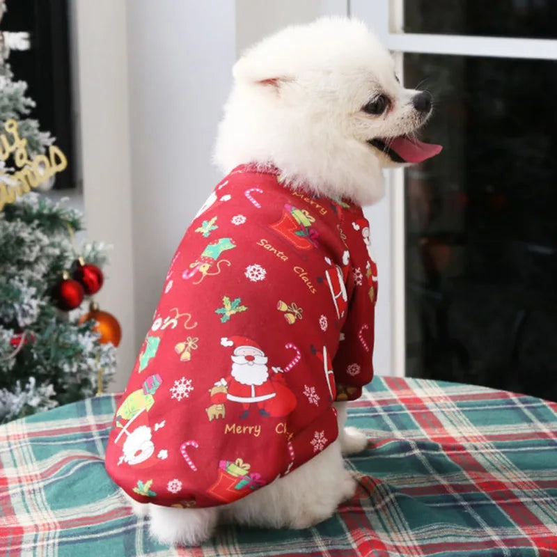 Christmas - Dog Clothes Winter Pet Clothing Sweater