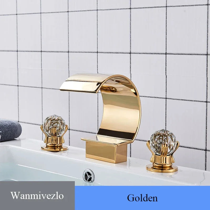 Wanmivezlo Waterfall Bathroom Basin Faucet