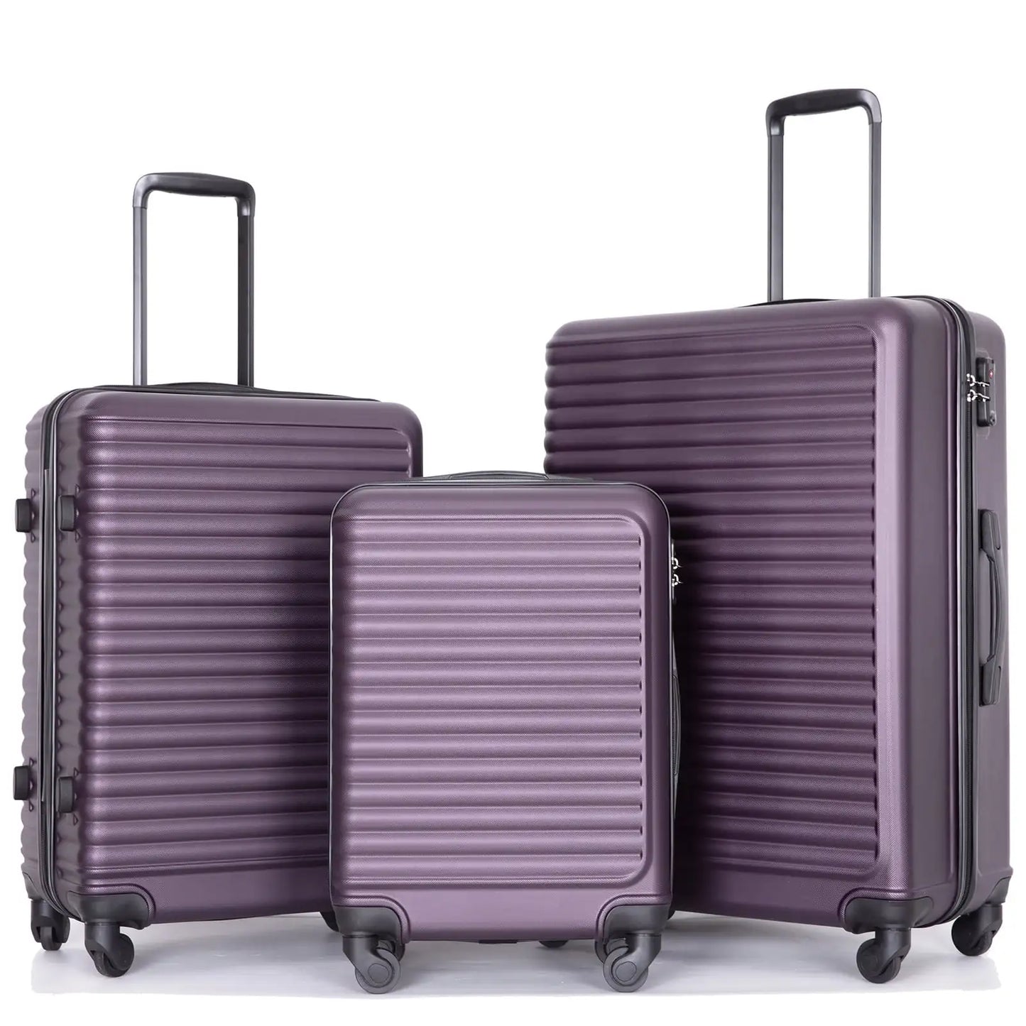 Travelhouse 3 Piece Hardside Luggage Set