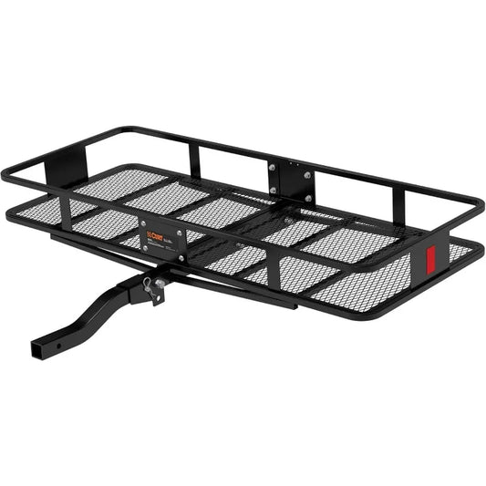 CURT 18153 60 x 24-Inch Hitch Cargo Carrier, 500 lbs Capacity