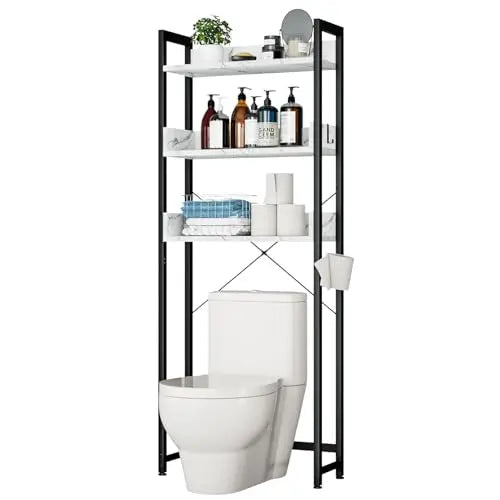 OverThe-Toilet Storage 3Tier Bathroom Organizer Shelf