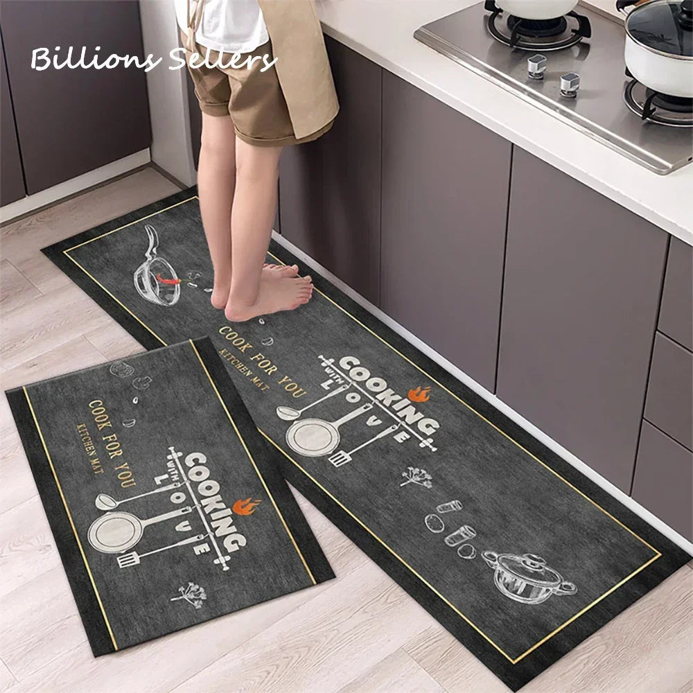 Bathroom Floor Mat Washable Anti Slip