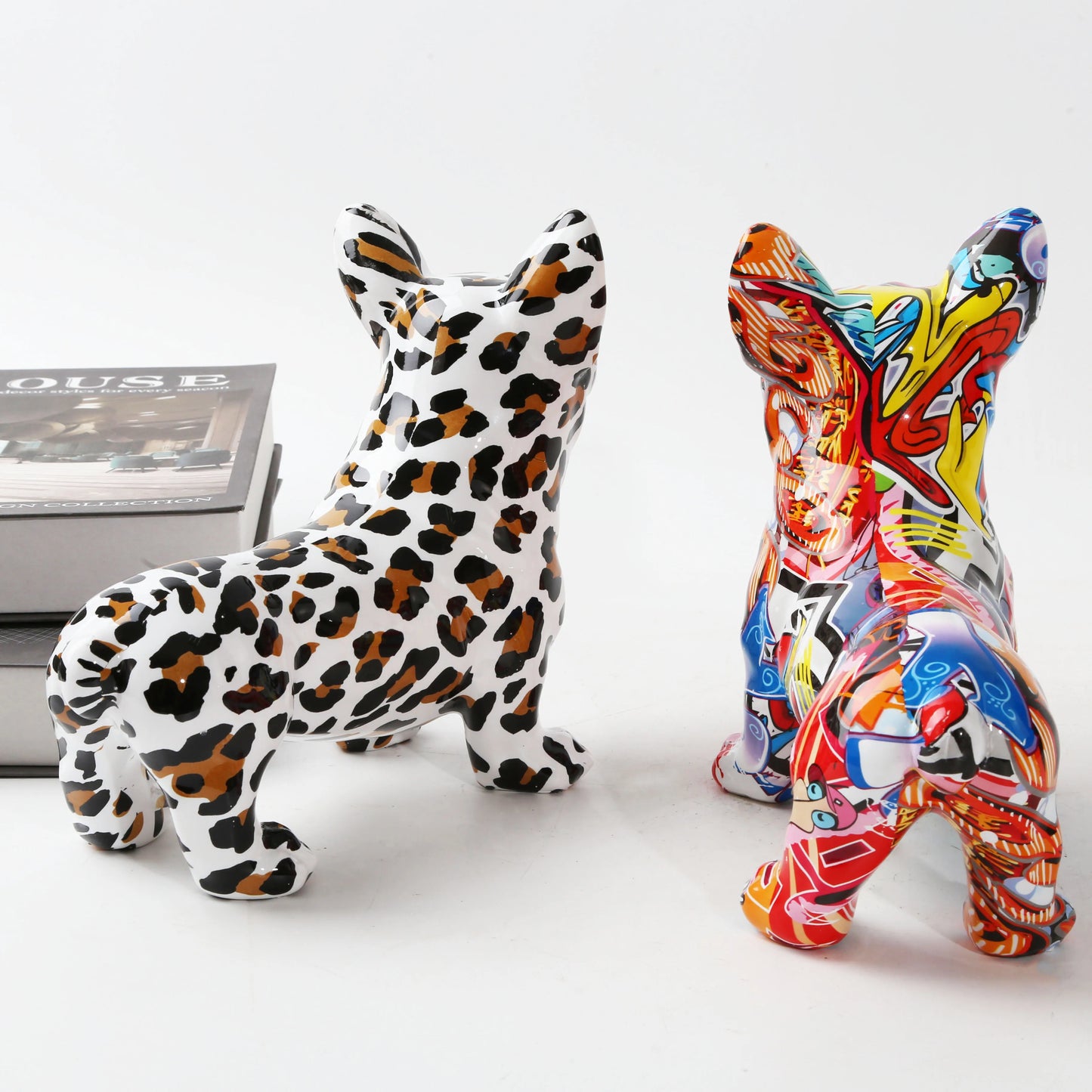 Nordic  Art Graffiti Corgi Dog