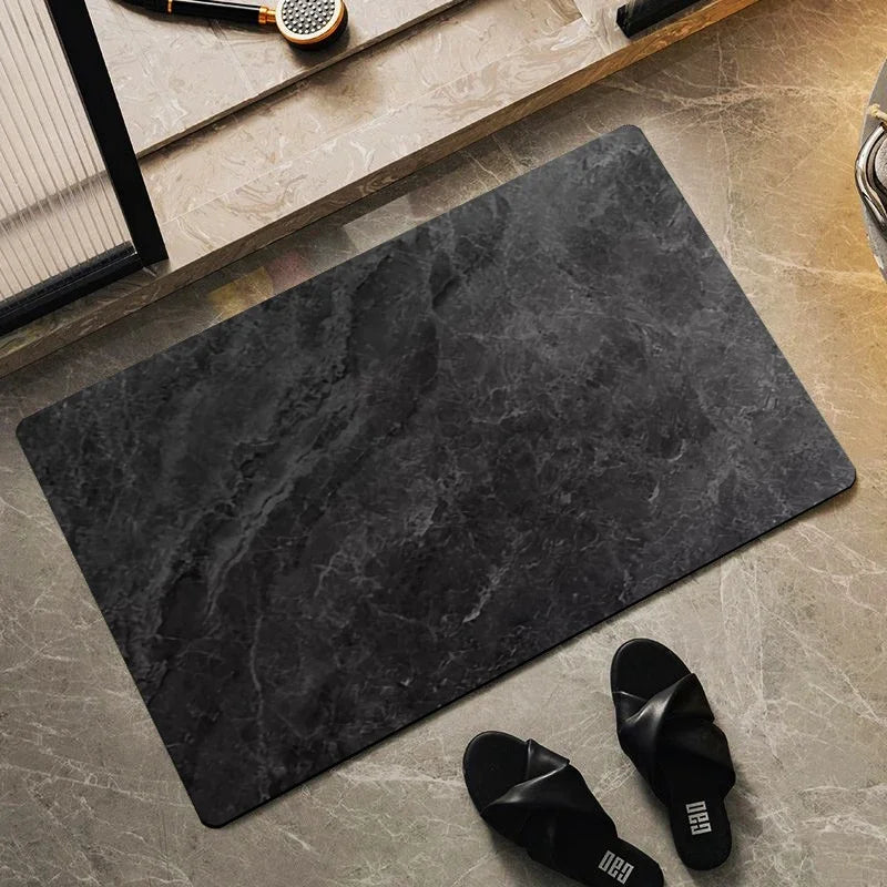 Diatomite Nonslip Bathroom Floor Mats Absorbent