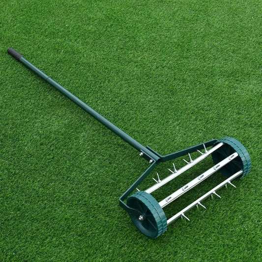 18-inch Steel Material Rolling Lawn Aerator