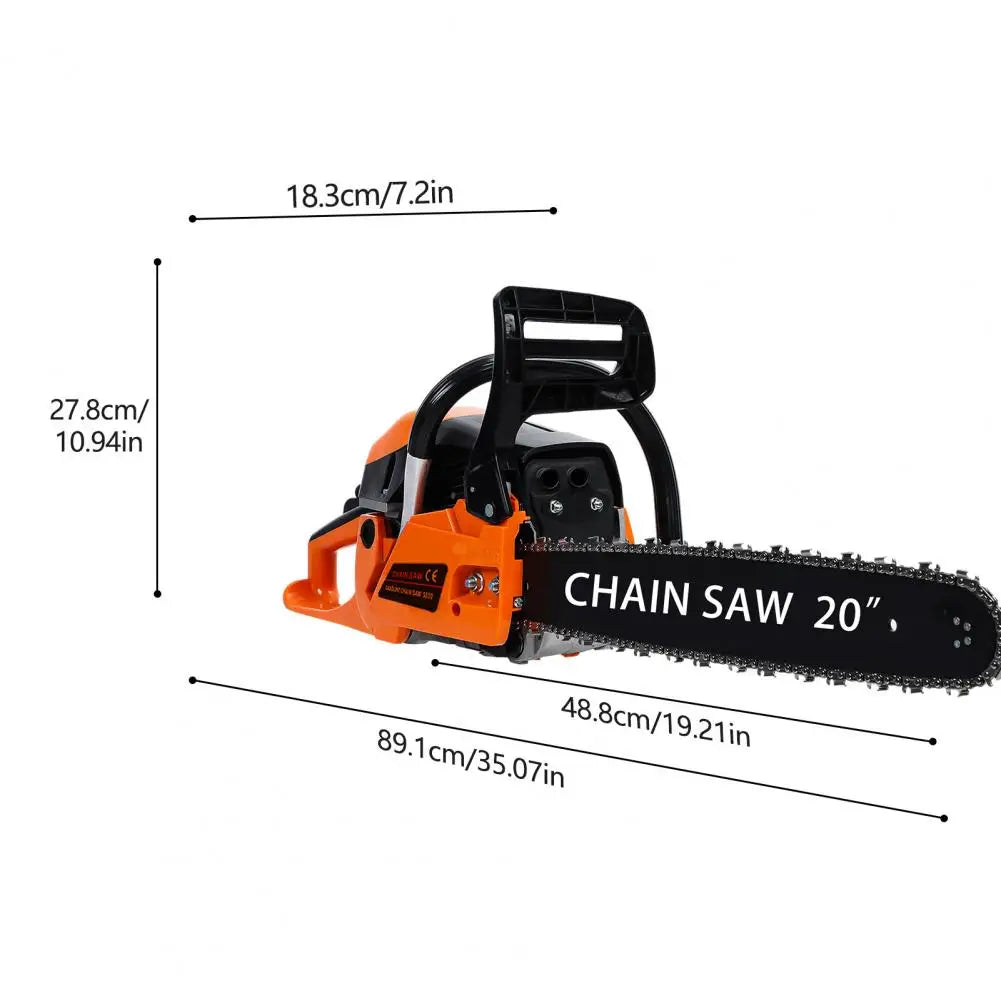 58CC 2-Stroke Gas Powered Chainsaw