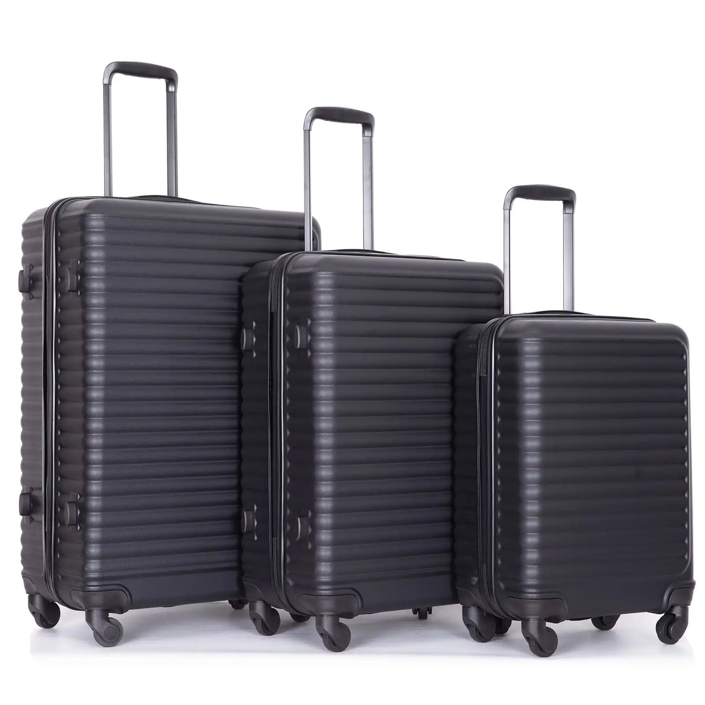 Travelhouse 3 Piece Hardside Luggage Set