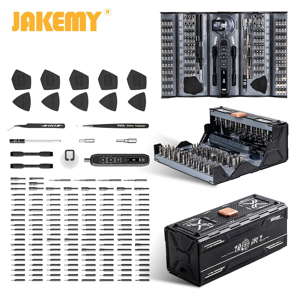 JAKEMY 180In1 Precision Cordless Screwdriver Set