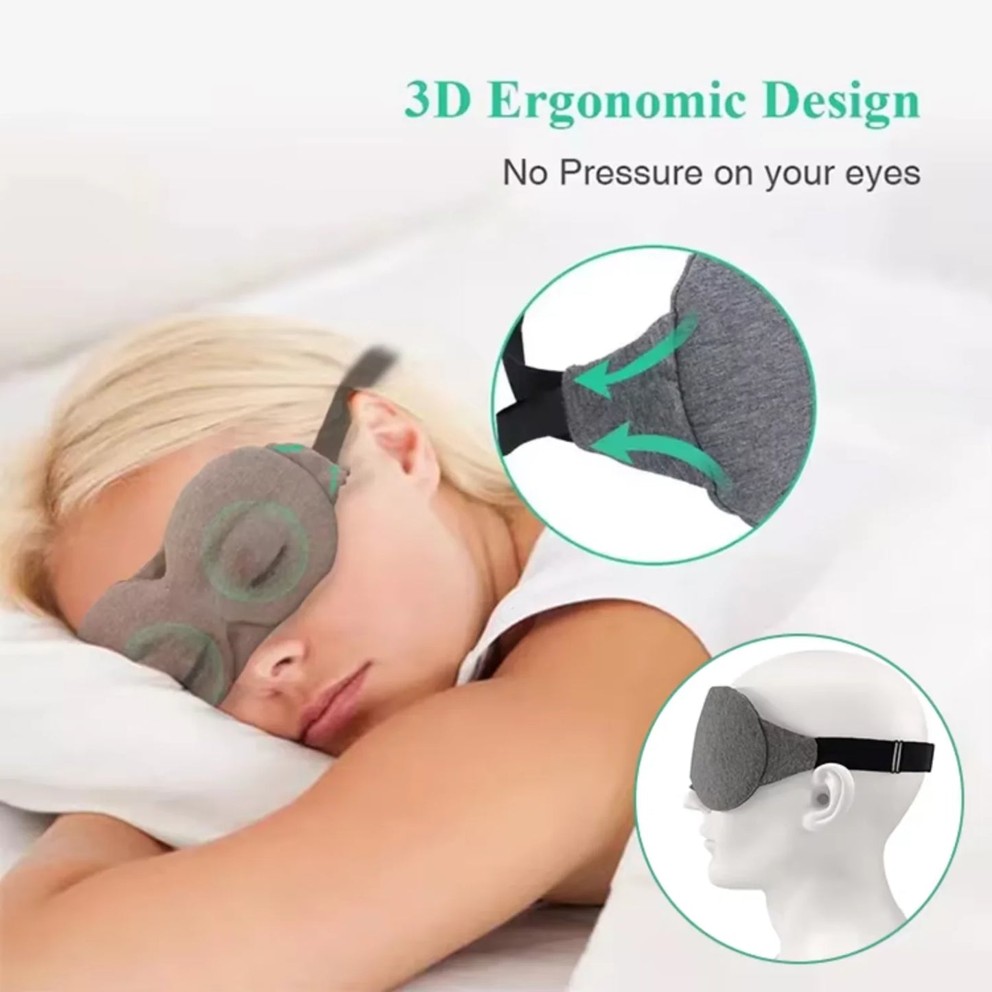 Comfortable Breathable Sleep  Essential Travel Lightweight Cotton