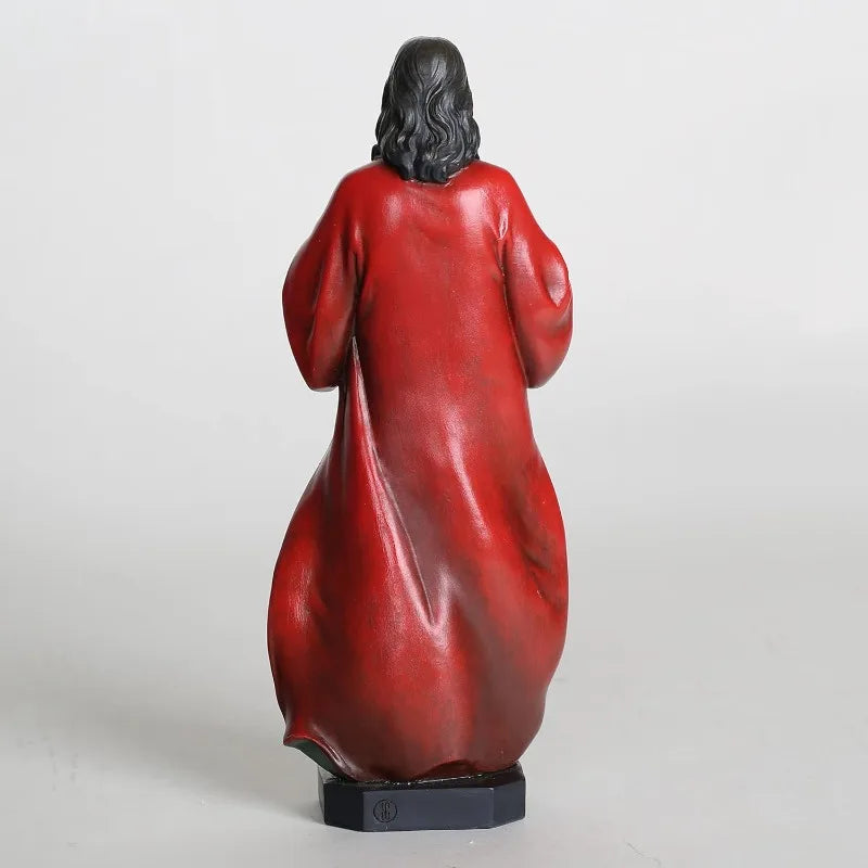 Sacred Heart of Jesus Statue, 10" H